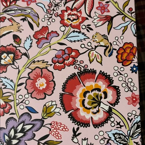 Vera Bradley Pink Floral three ring binder - Picture 3 of 7